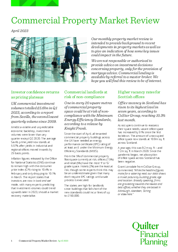 Property Market Review April 2023
